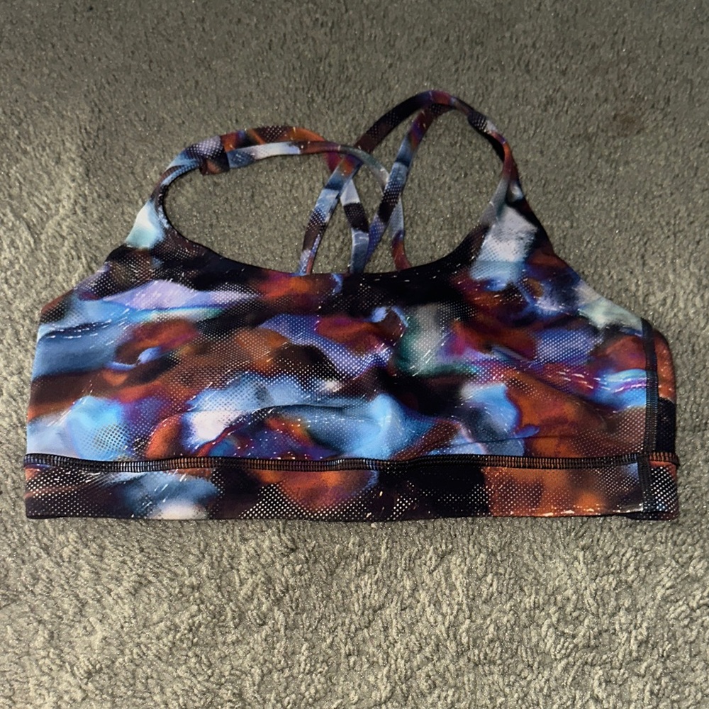 Lululemon Multicolor Sports Bra